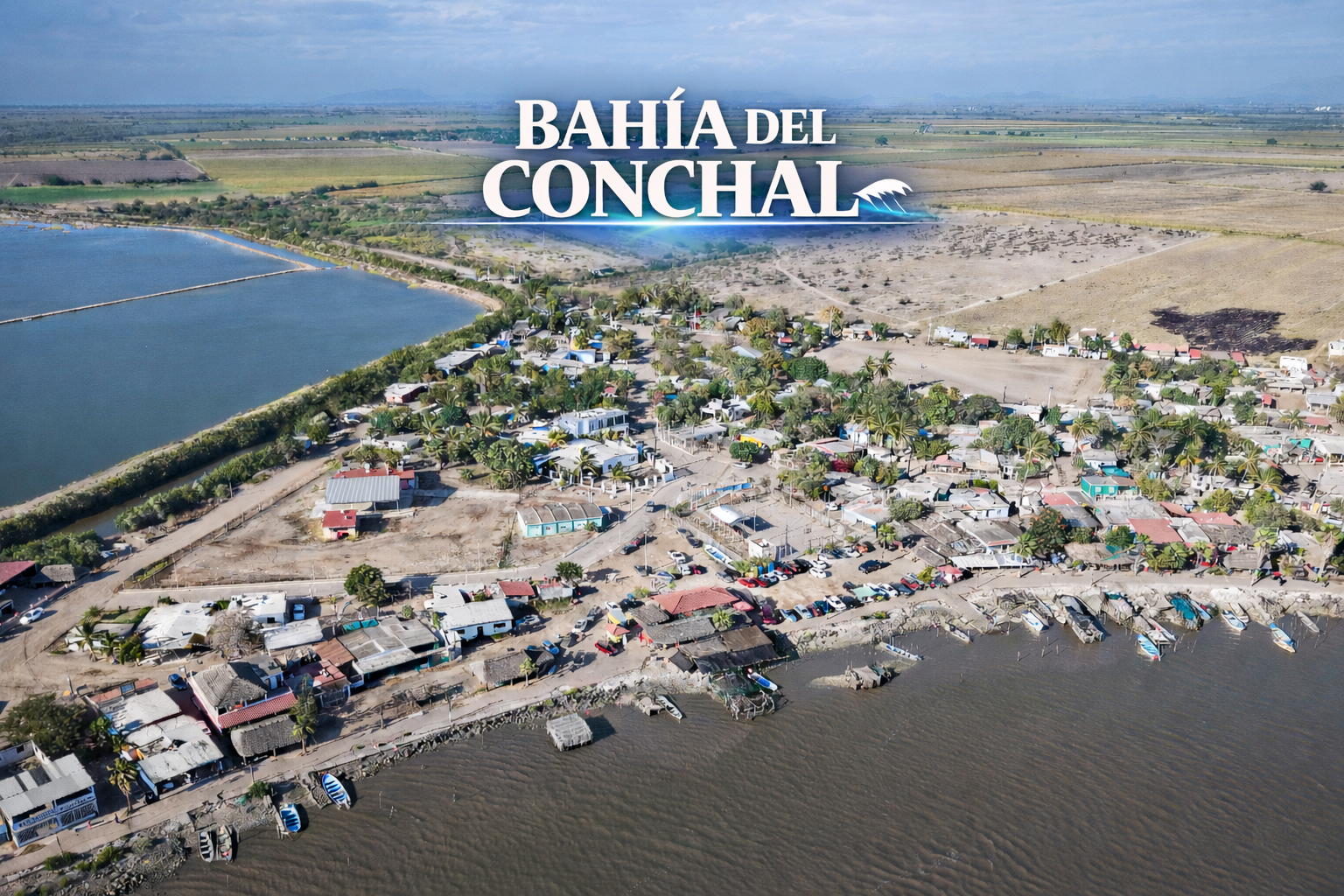 Bahía del Conchal vista aérea